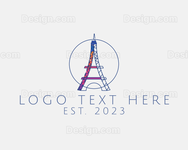 Creative Eiffel Tower Logo