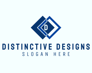 Interior Design Tile Pavement logo design