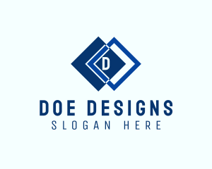 Interior Design Tile Pavement logo design