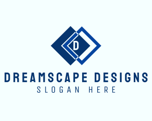 Interior Design Tile Pavement logo design