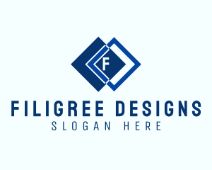 Interior Design Tile Pavement logo design