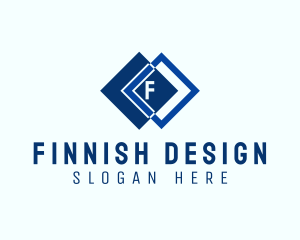 Interior Design Tile Pavement logo design