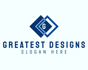 Interior Design Tile Pavement logo design