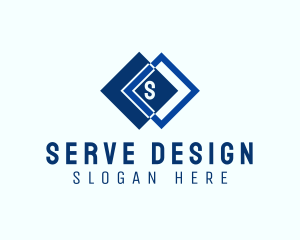 Interior Design Tile Pavement logo design