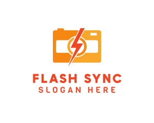 Electric Camera Photography  logo design