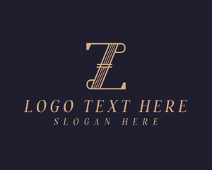 Luxury Trading Letter Z logo