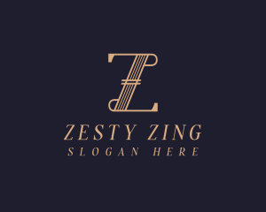 Luxury Trading Letter Z logo design