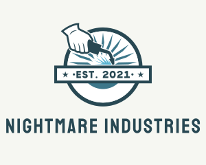 Industrial Welding Badge  logo design