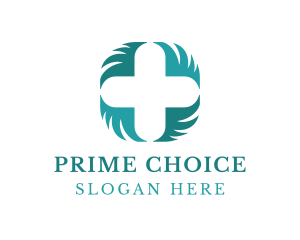 Medical Healthcare Cross logo design