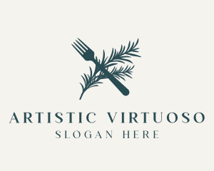 Gourmet Herb Restaurant logo design