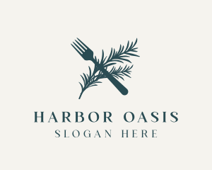 Gourmet Herb Restaurant logo design