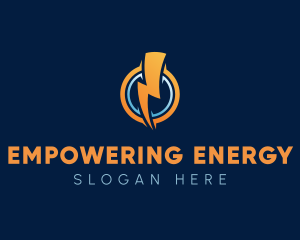 Lightning Bolt Energy logo design