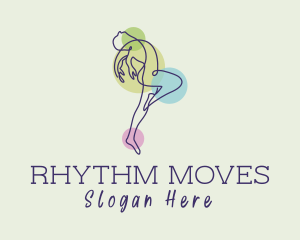 Dance Yoga Monoline logo