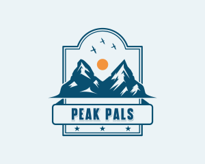 Mountain Summit Peak logo design