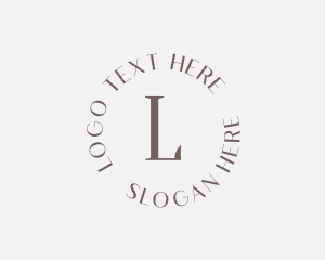 Stylish Fashion Brand Logo