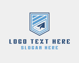 Plane Logistics Delivery logo