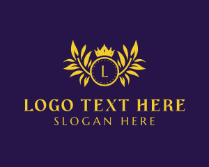 Golden Luxury Crown  logo