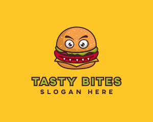 Monster Burger Restaurant logo design