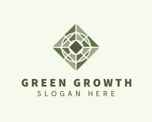 Green Floor Tile logo design