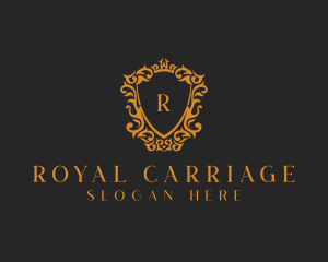 Royal Shield Fashion Boutique logo design