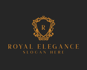 Royal Shield Fashion Boutique logo design