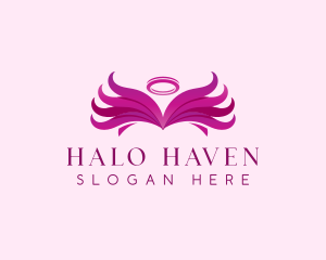 Angel Wing Halo  logo