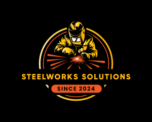 Metal Mechanic Welding logo design