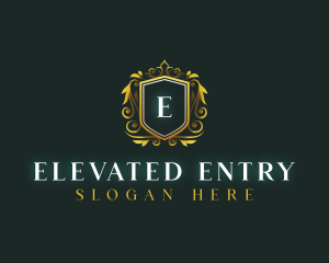 Elegant Shield Royalty logo design