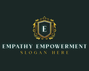 Elegant Shield Royalty logo design