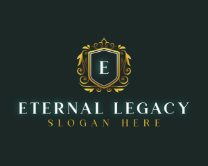 Elegant Shield Royalty logo design