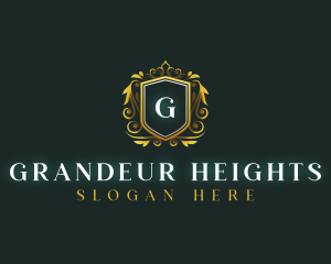 Elegant Shield Royalty logo design