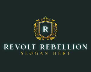 Elegant Shield Royalty logo design