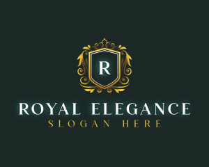 Elegant Shield Royalty logo design