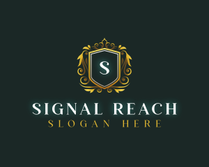 Elegant Shield Royalty logo design