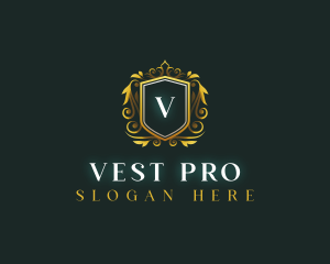 Elegant Shield Royalty logo design