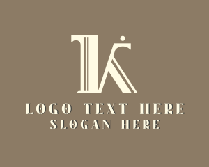 Professional Company Firm Letter K logo