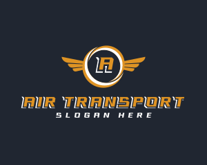 Automotive Wing Logistics logo design