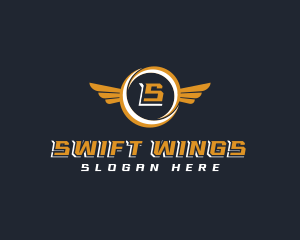 Automotive Wing Logistics logo design