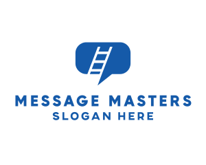 Communication Chat Ladder  logo