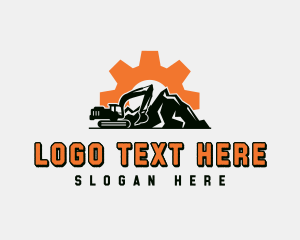 Excavation Demolition Builder Logo