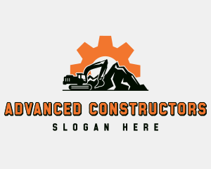 Excavation Demolition Builder logo design