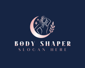 Woman Waxing Wellness logo design