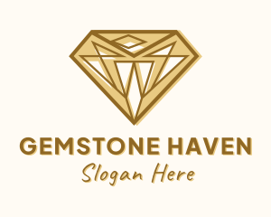 Golden Diamond Gem logo