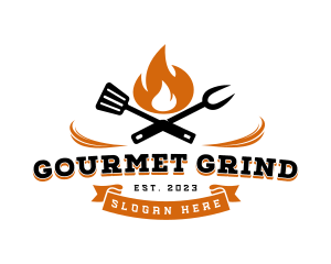 Flame Grill BBQ logo