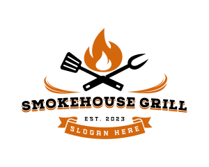 Flame Grill BBQ logo