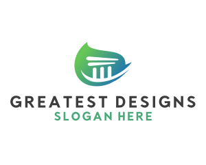  Business Building Pillar logo design