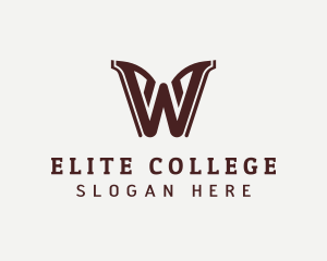 Varsity College Letter W logo