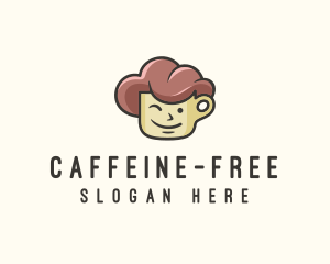 Cafe Coffee Cup logo design