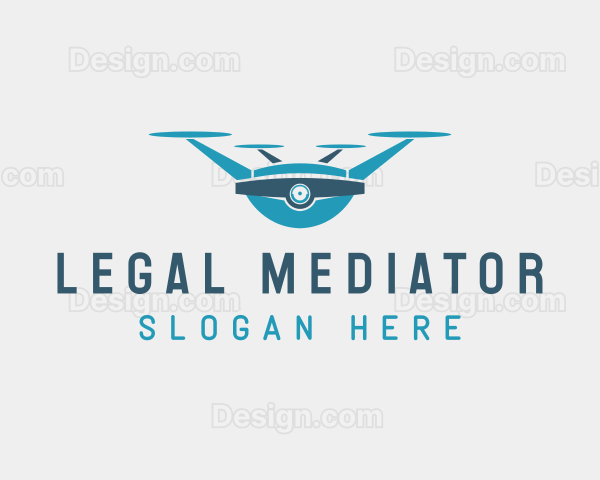 Aerial Drone Flight Logo