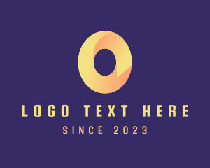 Modern Professional Letter O logo